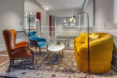 Lobby at Canopy by Hilton Chicago Central Loop