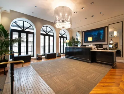 Lobby at Hotel Cass