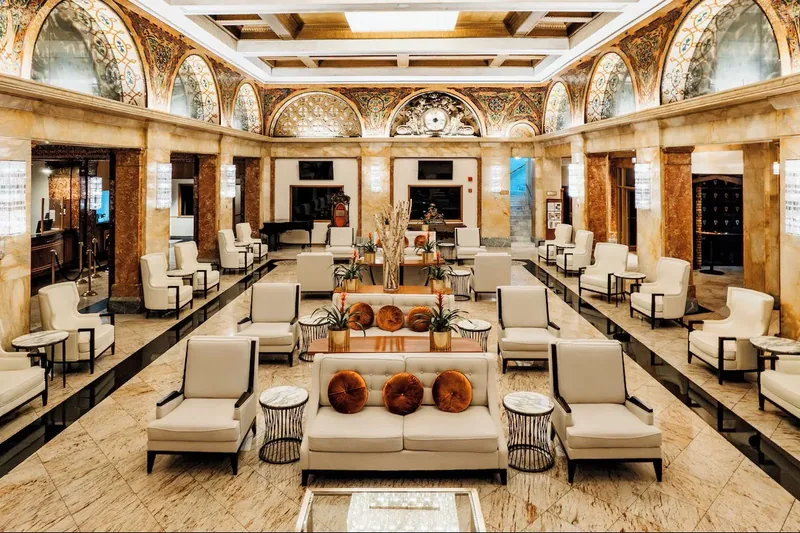 Lobby at The Congress Plaza Hotel