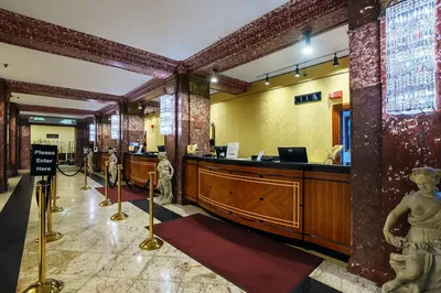 Lobby at The Congress Plaza Hotel