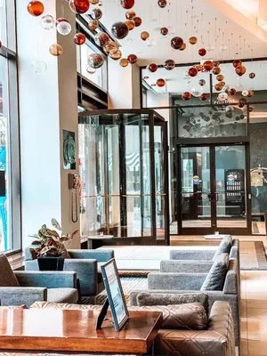 Lobby at Hotel Felix