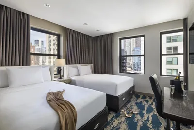 Guest room at Hotel Felix