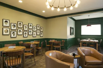 Restaurant and bar at The Majestic Hotel