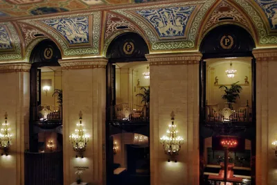 Lobby at Palmer House, a Hilton Hotel
