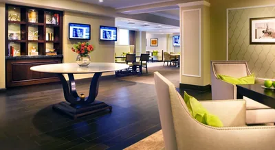 Lobby at Palmer House, a Hilton Hotel
