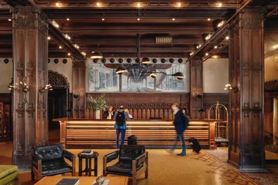 Lobby at Chicago Athletic Association Hotel