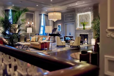 Lobby at Hilton Chicago