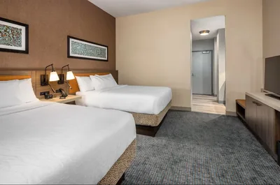 Guest room at Hilton Garden Inn Chicago Central Loop