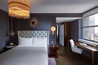 Guest room at The LaSalle Chicago, Autograph Collection