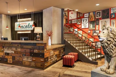 Lobby at Hotel Lincoln