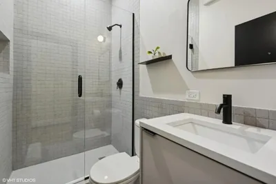 Guest room at Logan Square SRO Hotel