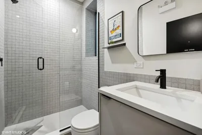 Guest room at Logan Square SRO Hotel