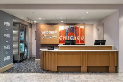 Lobby at Hampton Inn Chicago Downtown/N Loop/Michigan Ave