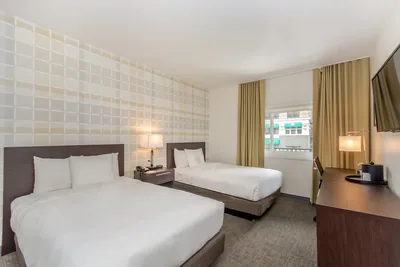 Guest room at Ohio House Motel