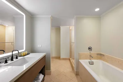 Guest room at The Royal Sonesta Chicago Downtown