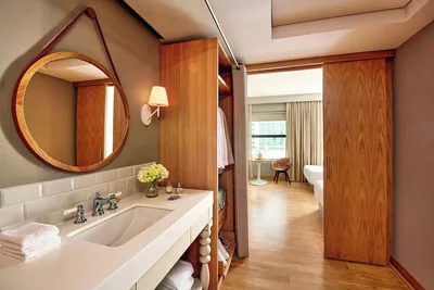 Guest room at Sports Illustrated Chicago