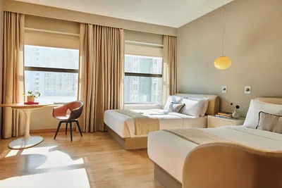Guest room at Sports Illustrated Chicago