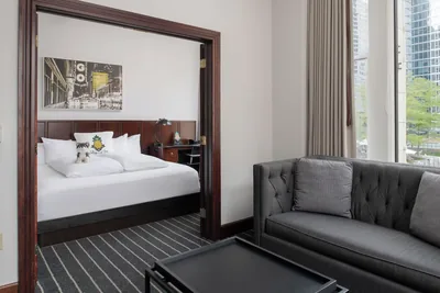 Guest room at Staypineapple, An Iconic Hotel, The Loop