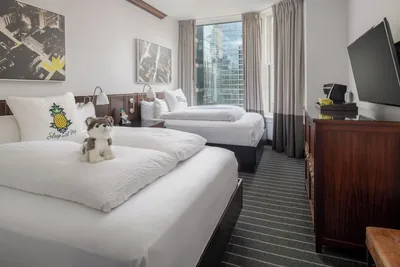 Guest room at Staypineapple, An Iconic Hotel, The Loop