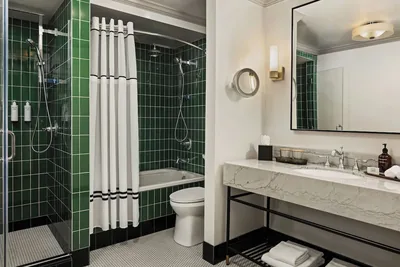 Guest room at The Talbott