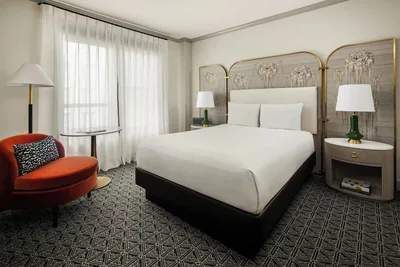 Guest room at The Talbott