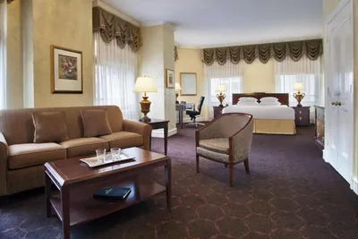 Guest room at The Drake Hotel