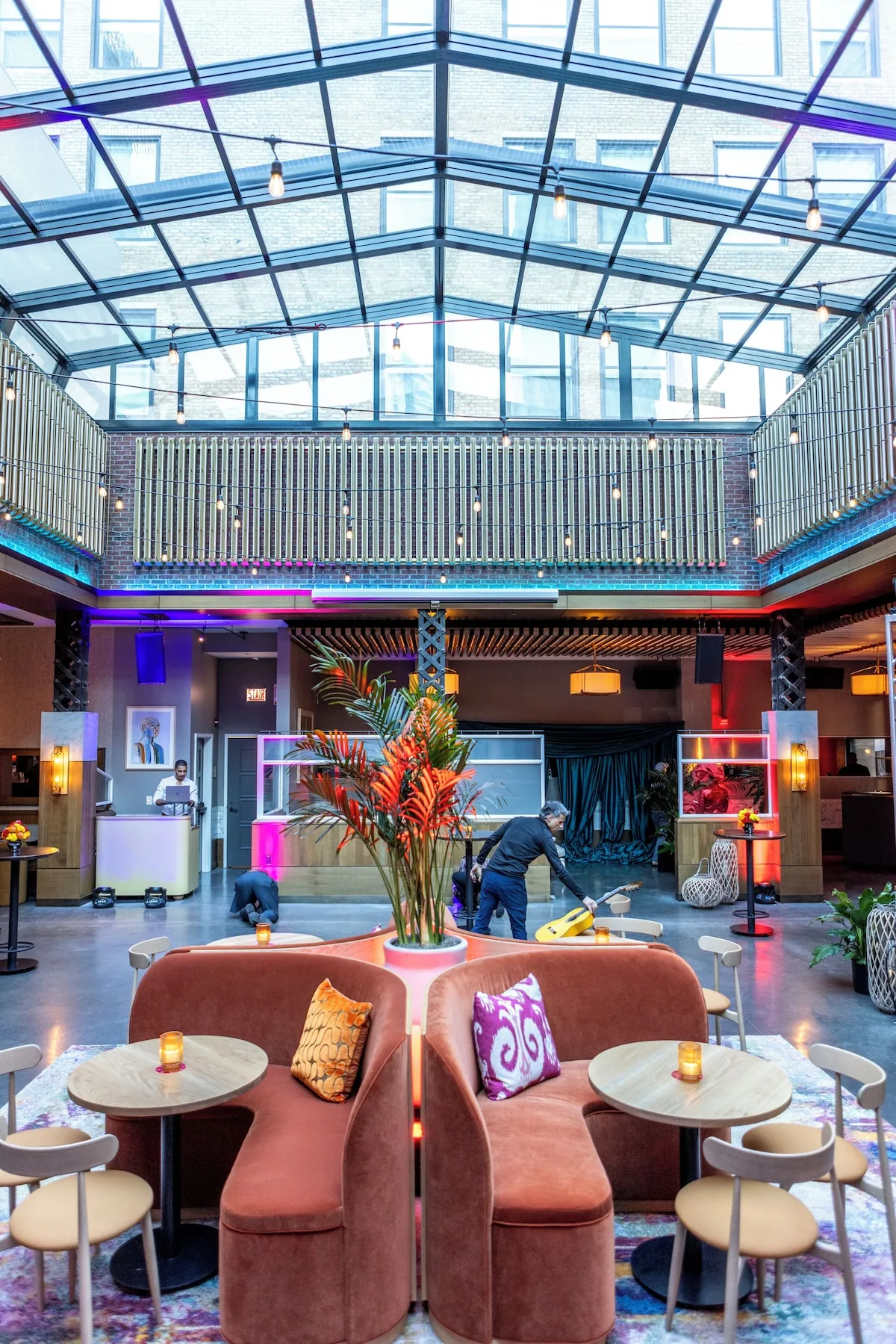 Restaurant and bar at Kimpton Gray Hotel
