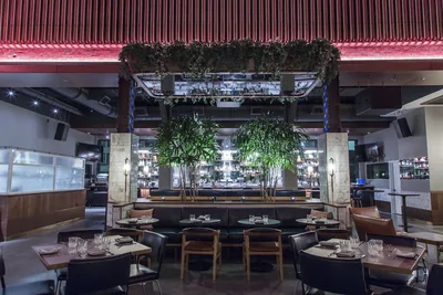 Restaurant and bar at Kimpton Gray Hotel