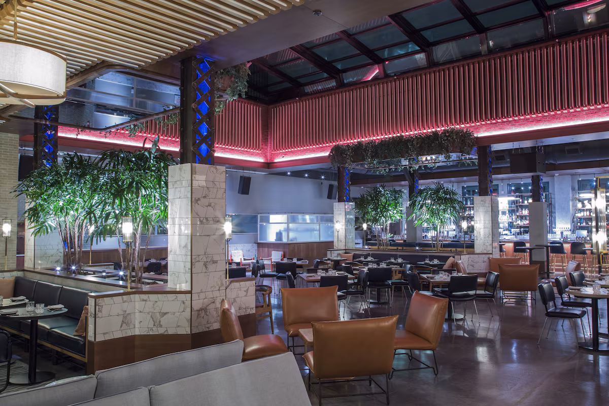 Restaurant and bar at Kimpton Gray Hotel