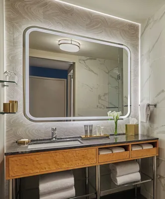 Guest room at Viceroy Chicago