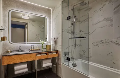 Guest room at Viceroy Chicago