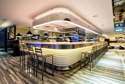 Restaurant and bar at The Wade